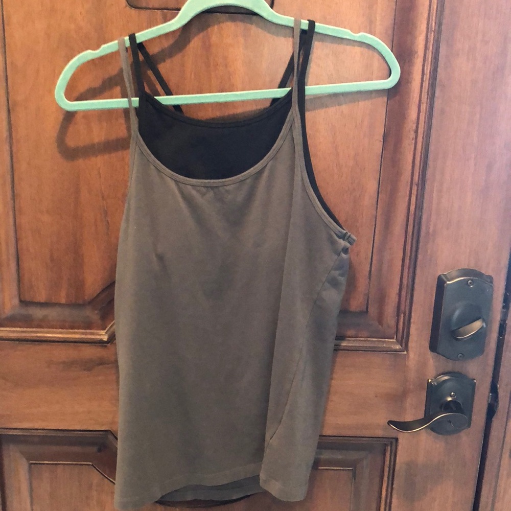 Columbia Tank with Built in Bra Top